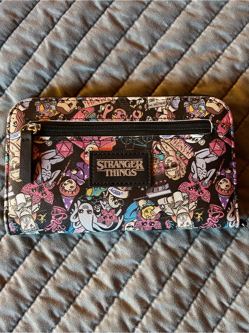 Stranger Things charactor Zip Wallet